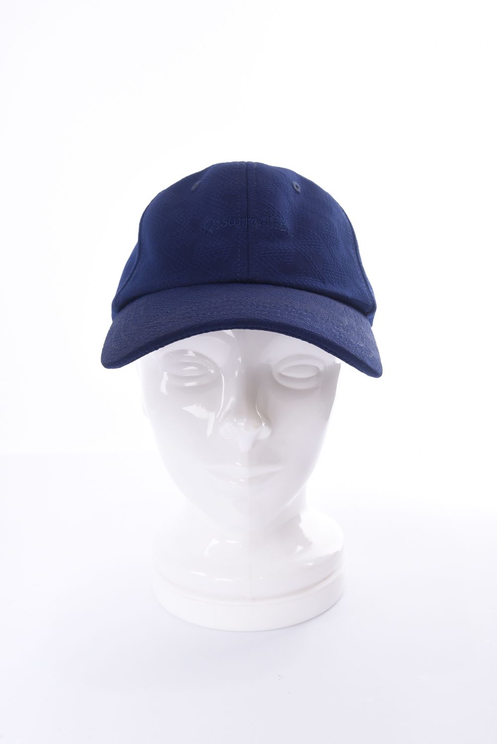 GM JACQUARD CAP / ブランドオリジナルテキスタイル ジャガード キャップ (ネイビー)