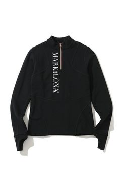 【レディース】 MOCK NECK LONGSLEEVE SHIRT / モックネック ロングスリーブシャツ (ブラック)