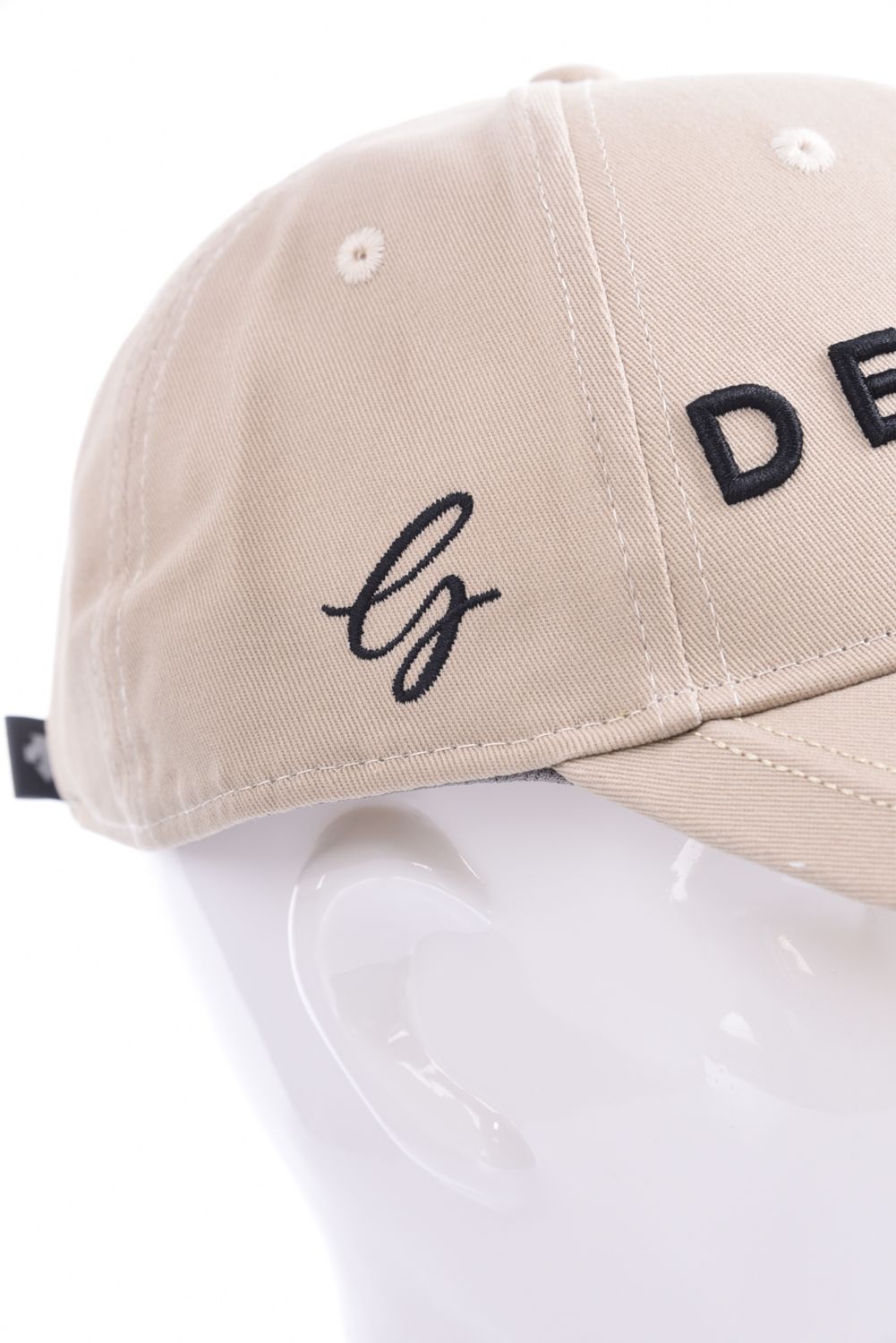CAP / コットンツイル ロゴキャップ ベージュ