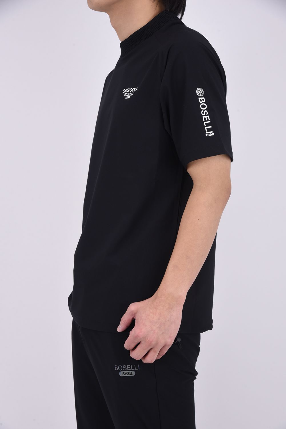 【26SS】 BOSELLI CREW SHIRTS / クルーネック Tシャツ (ブラック)