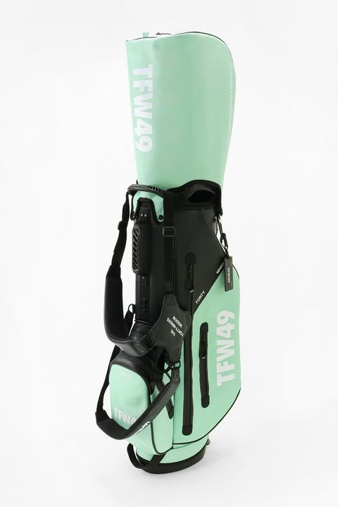 【銀行振込・代金引換不可】【返品・交換不可】 NYLON CADDY BAG / ナイロン キャディバッグ (ミント/ブラック)