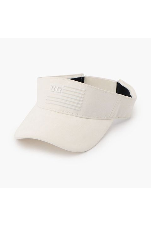 SUEDE VISOR / スウェード生地 サンバイザー (アイボリー)