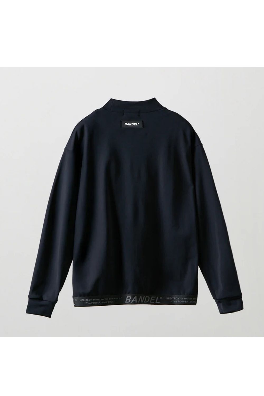【26AW】 【レディース】 HEM TAPE LONG SLEEVE MOCK NECK / ヘムテープ ロングスリーブ モックネック (ブラック)