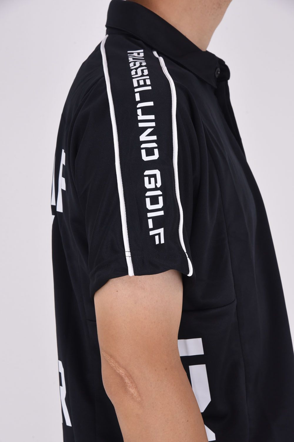 MULTI LOGO S/S POLO / マルチロゴ ショートスリーブ ポロシャツ (ブラック)