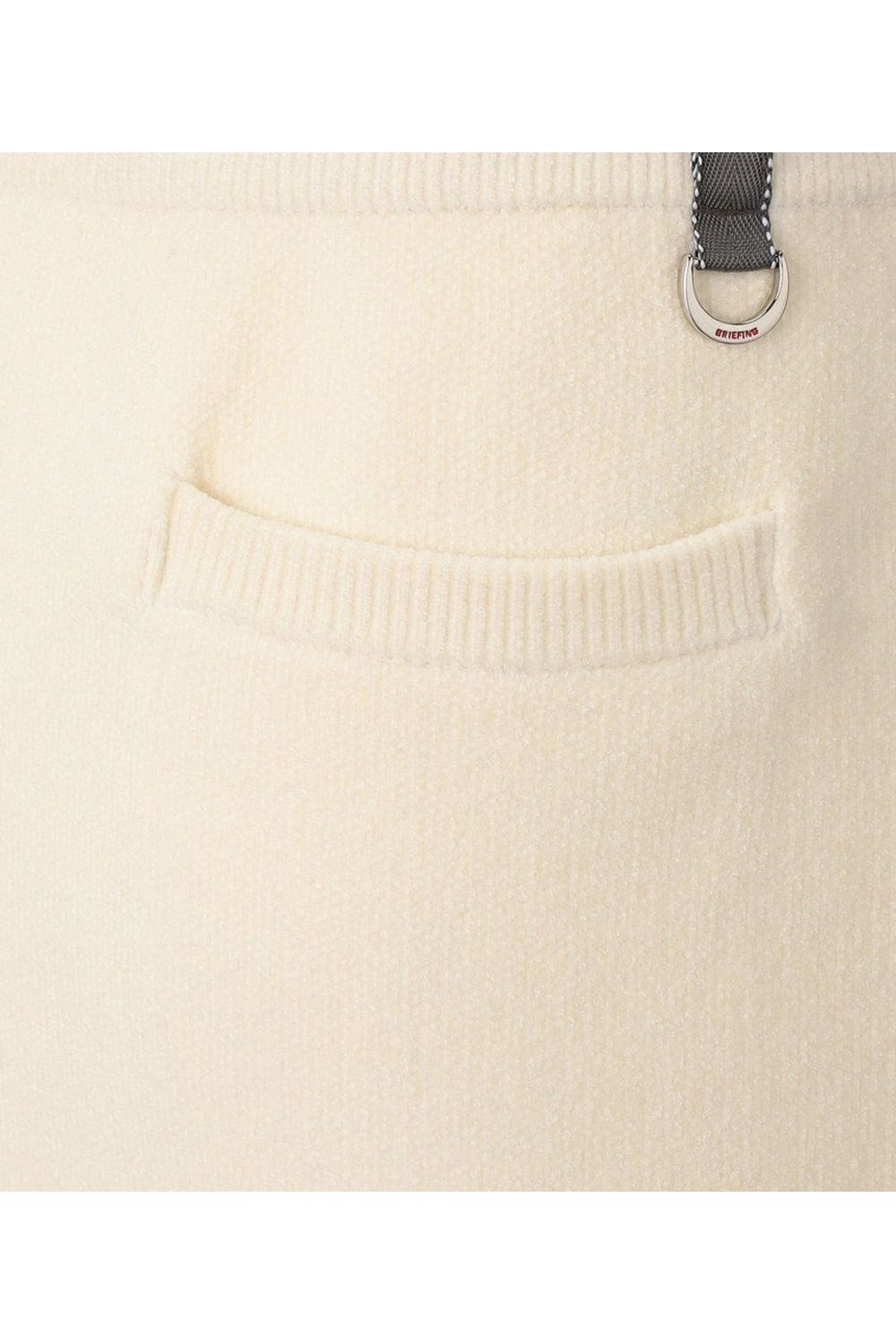 【25AW】【レディース】WS MOLE YARN LOGO KNIT SKIRT/ スカート (アイボリー)