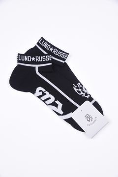 LINE LOGO SHORT SOCKS / ライン ショートソックス ブラック