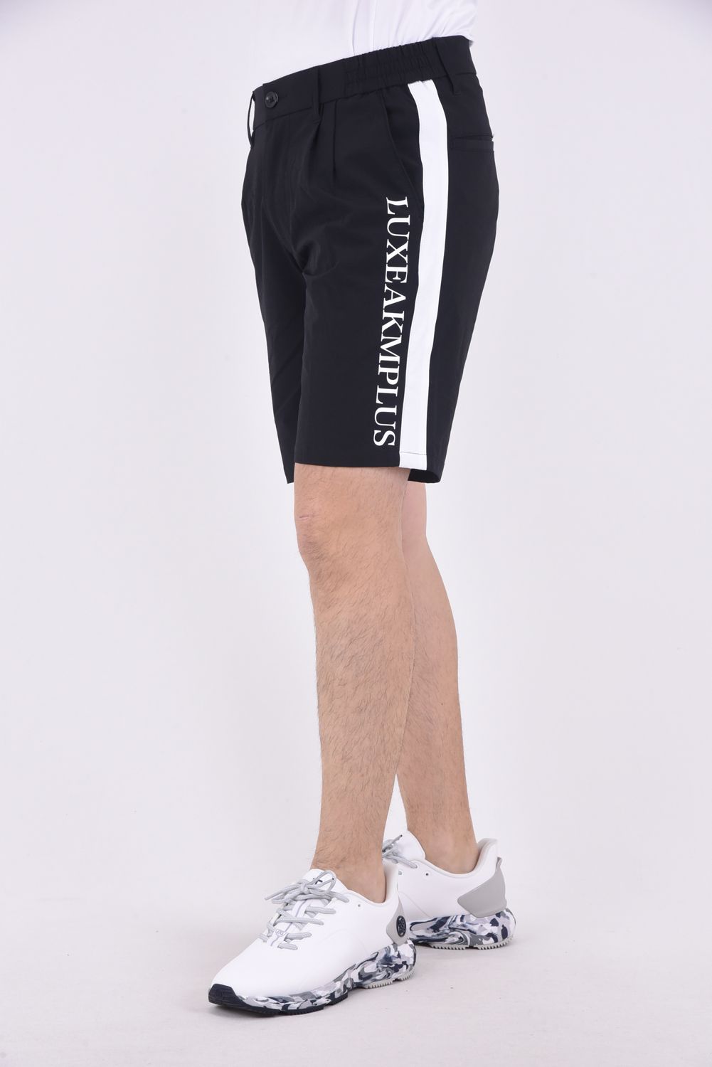 SIDE LINE SHORT PANTS / サイドラインハーフパンツ ブラック