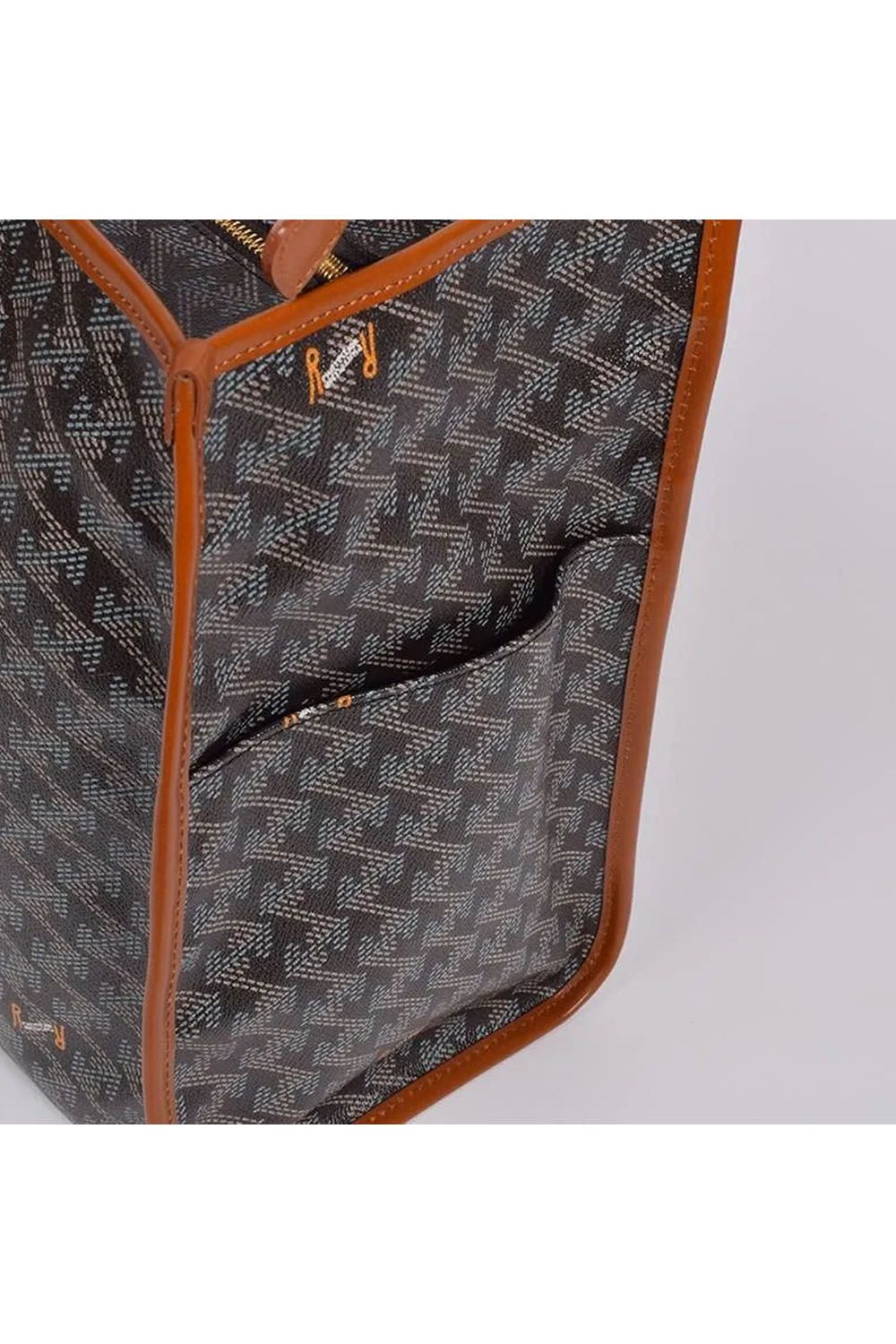 【10周年記念カラー】 LANIUS SQUARE BIG (ラニウス スクエア ビッグ) No.2  / ブランドオリジナルテキスタイル ボストンバッグ (クラシックブラック)