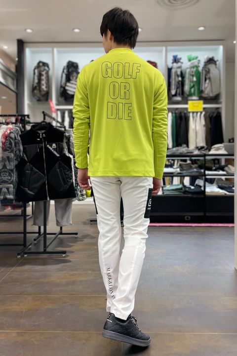 【MARK＆LONA】 スリーブロゴがポイントのロングスリーブTシャツ