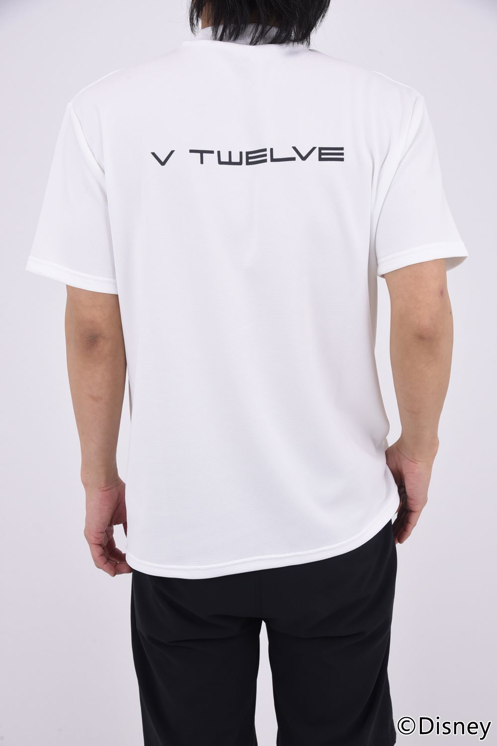 【26SS】 FUNNY MOCK / ディズニーコレクション モックネックTシャツ (ホワイト)