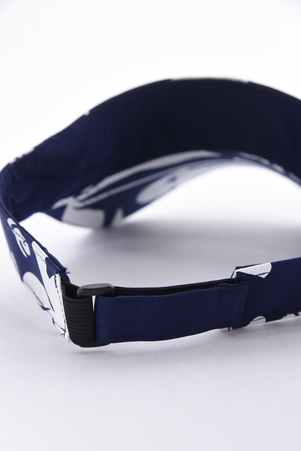 FLORAL VISOR / フローラル バイザー (ネイビー)