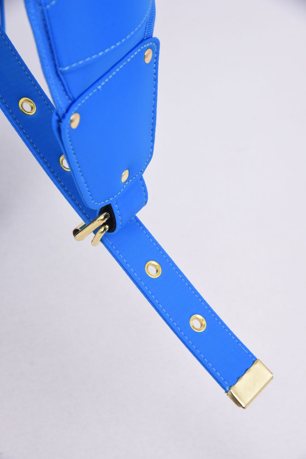 【銀行振込・代金引換不可】【返品・交換不可】 CADDY BAG & COVER / ナイロン×クリア キャディバッグ&ヘッドカバーセット (ブルー)