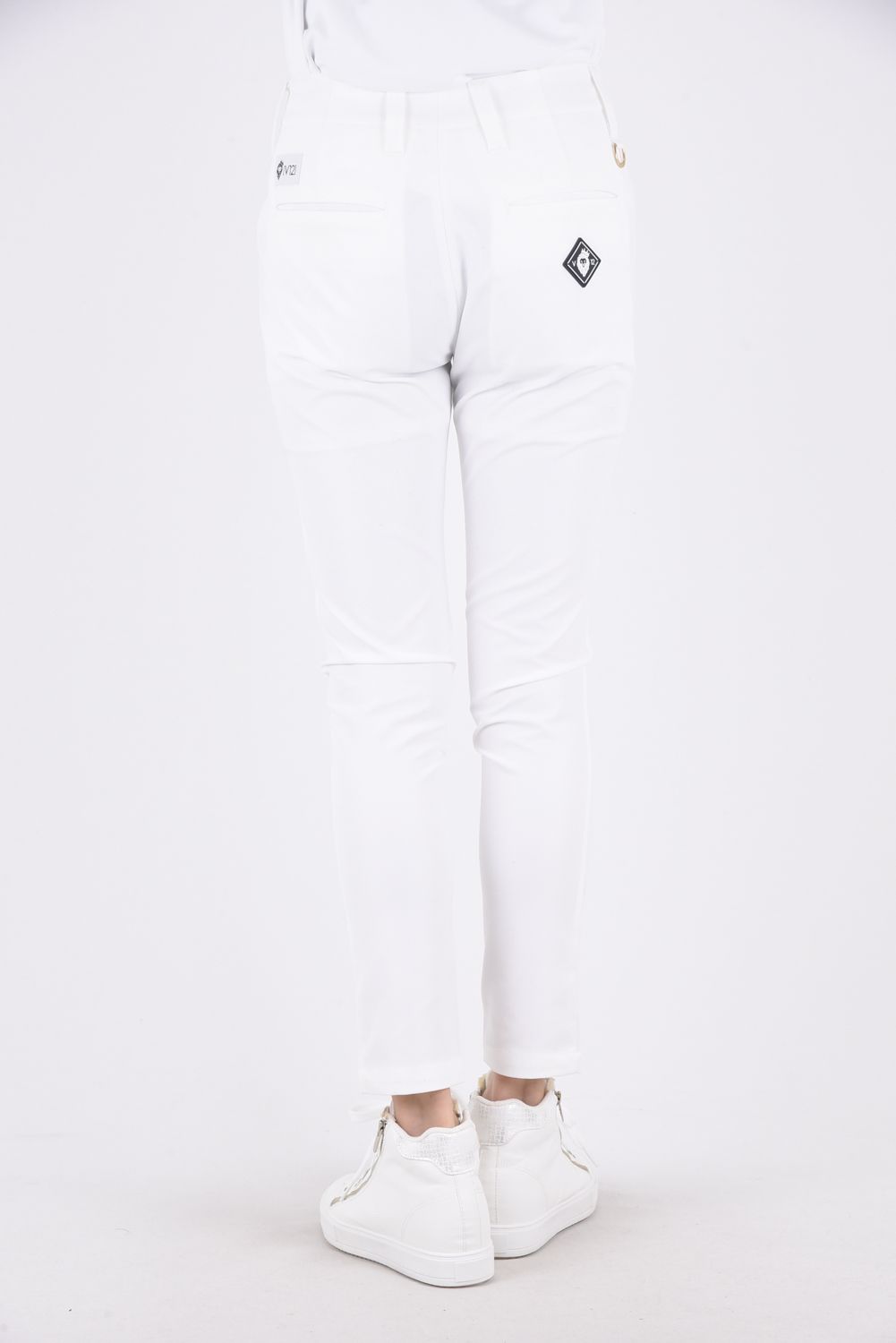 【レディース】 USUAL PANTS / ベーシック スタンダード パンツ (ホワイト)
