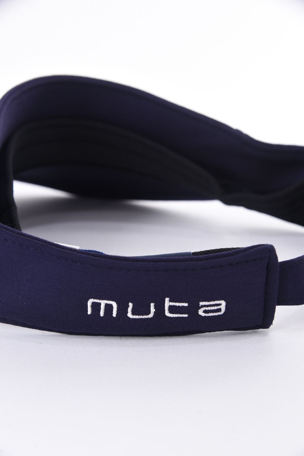 muta - SWEAT VISOR / スウェット素材 ウェーブロゴ サン