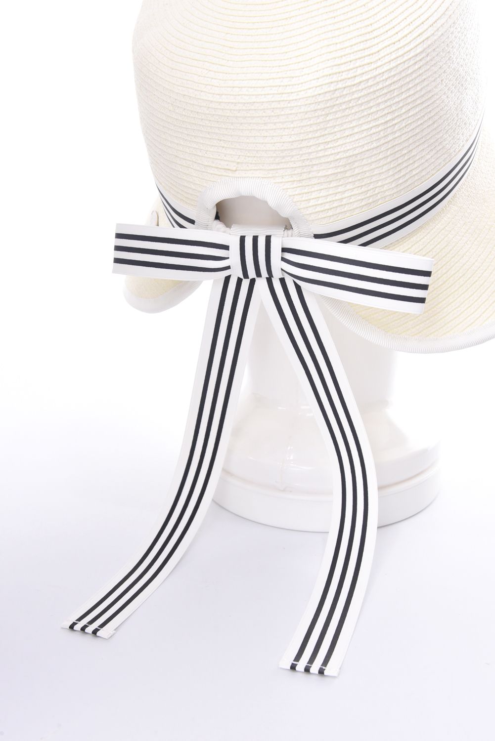 【MARK & LONA】LTリボン ペーパーラフィア つば広ハット MARK&LONA - 【レディース】【T-LINE】 SERENE RAFFIA HAT