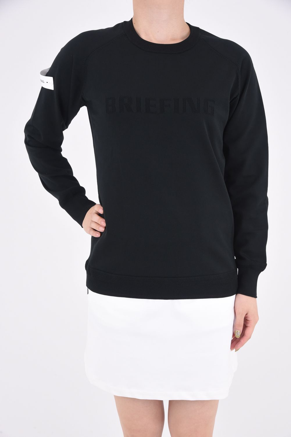 BRIEFING - 【レディース】 WOMENS WR CREW NECK KNIT / ジャガード