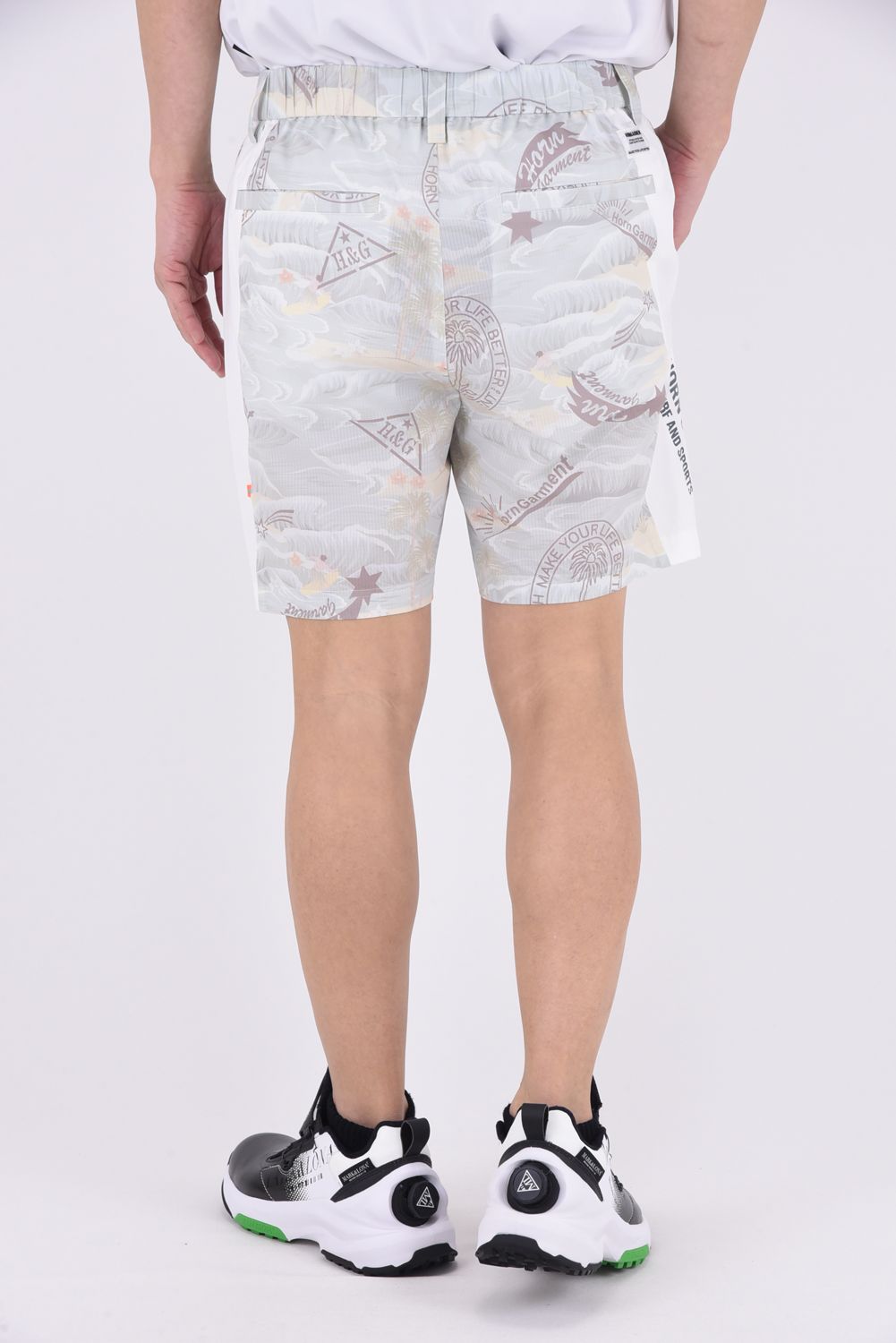 HORN GARMENT - 【25SS】 SHORT PANTS / レトロアロハパターン