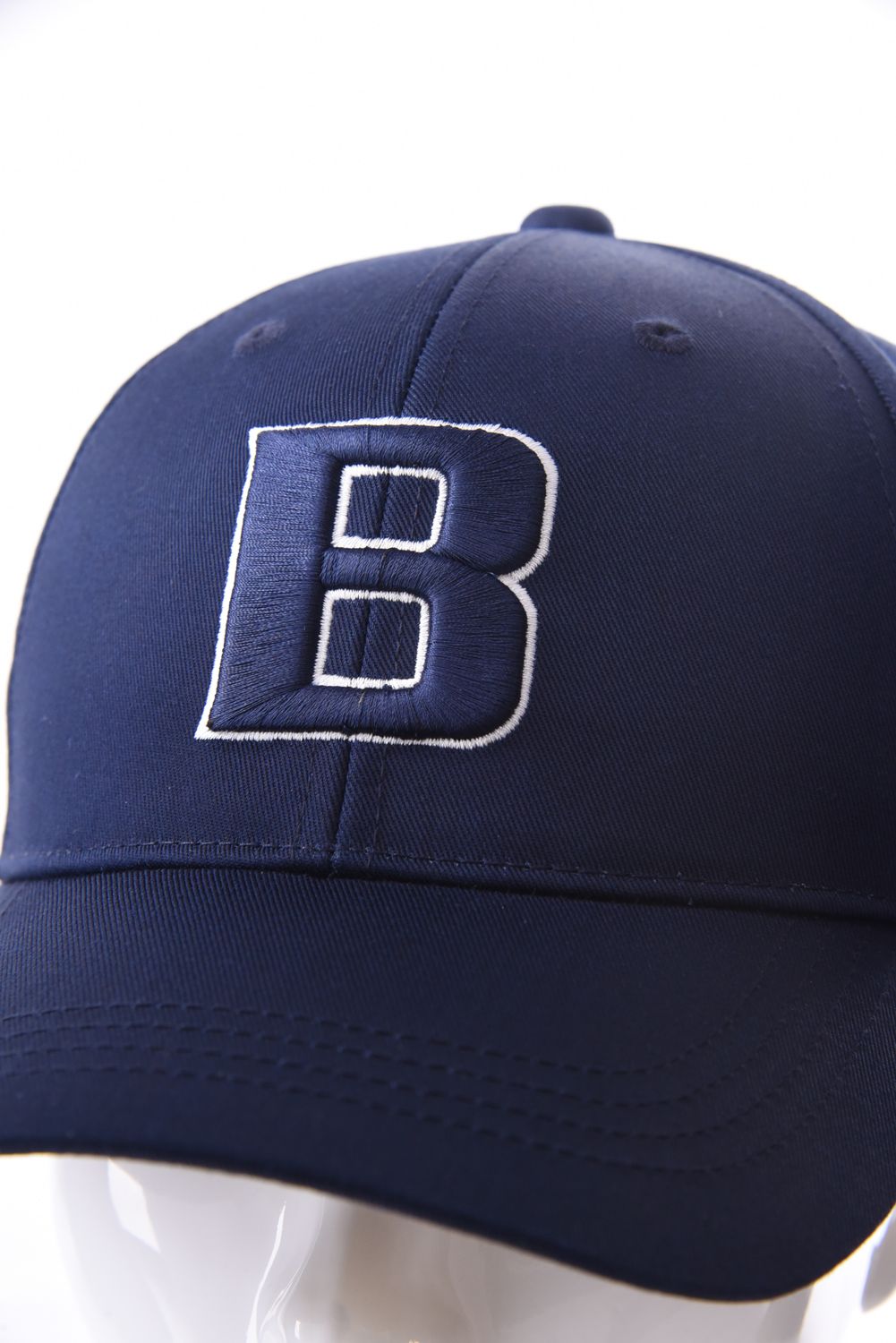 【26SS】 MEN’S INITIAL CAP / ブランドイニシャル刺繍 キャップ (ネイビー)