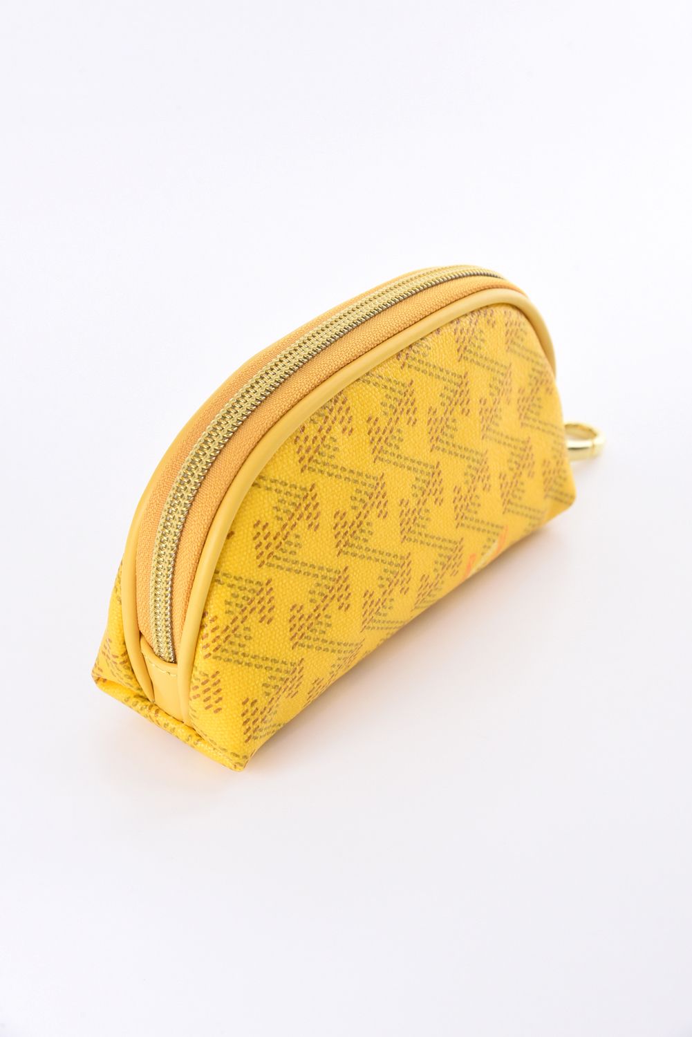 【プレゼント好適品】 KIWI PETIT (キウィ プチ)  / ブランド オリジナルテキスタイル プチ ポーチ (マスタード)