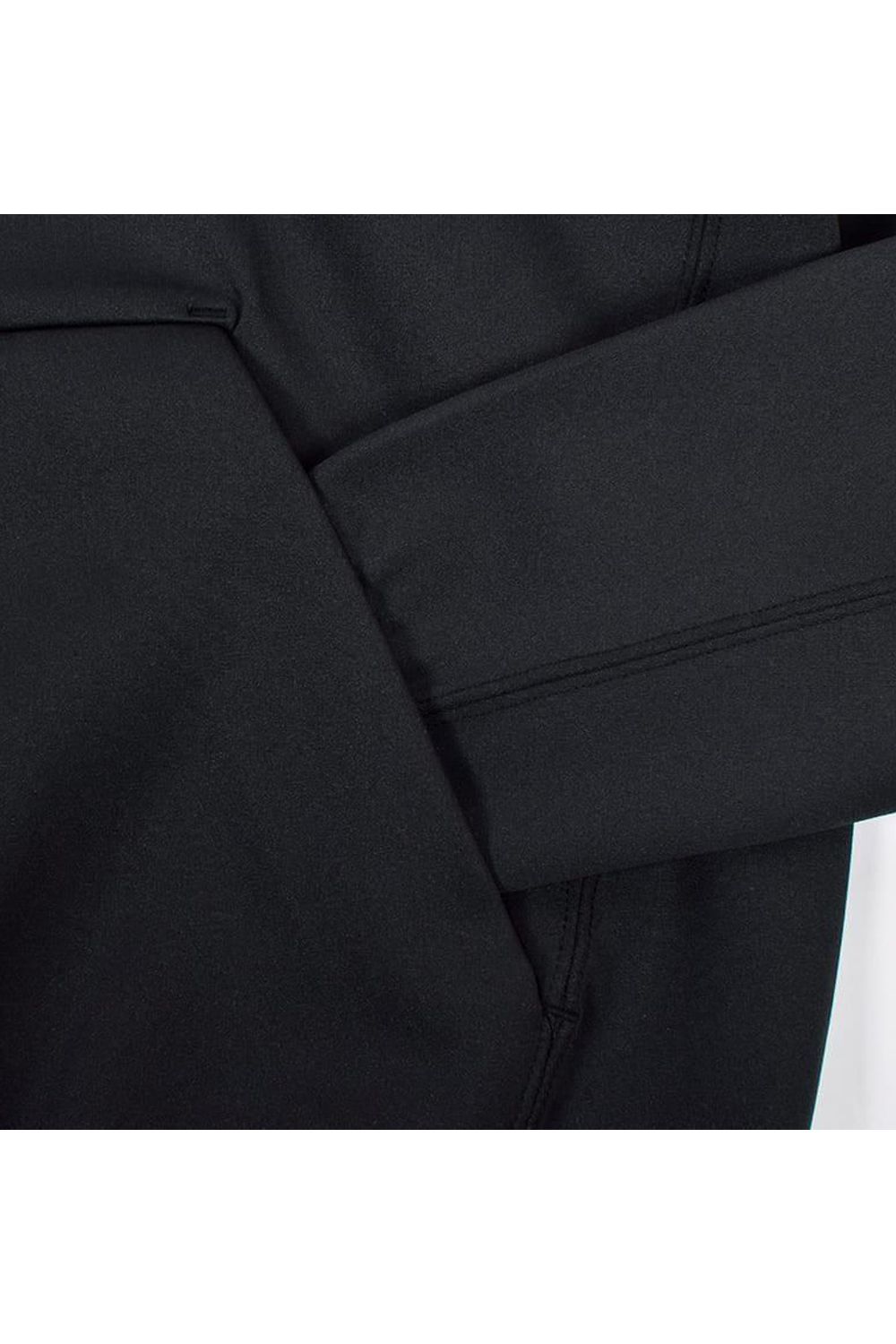 【26SS】【レディース】 GM ACCENT LINE ZIP UP PARKER / モノトーンシリーズ アクセントライン ジップアップパーカー (ブラック)*