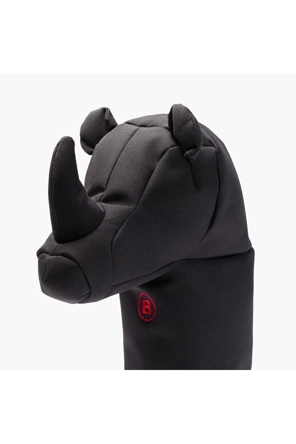 【26AW】 RHINO DRIVER COVER / "サイ"モチーフ STANDARD SERIES対応 ドライバーカバー (ブラック)