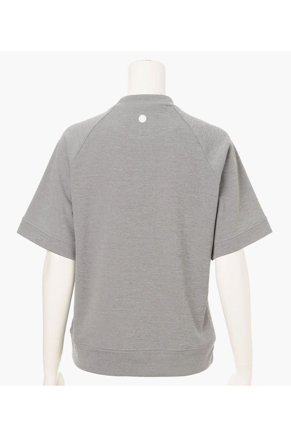 【26SS】【レディース】 WOMEN’S COLLEGE LOGO HIGHNECK / カレッジロゴ リラックスフィット モックネックTシャツ (グレー)