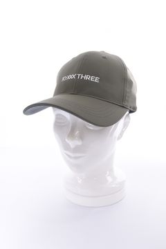 LOGO CAP / ロゴ刺繡 ベースボールキャップ (カーキ)