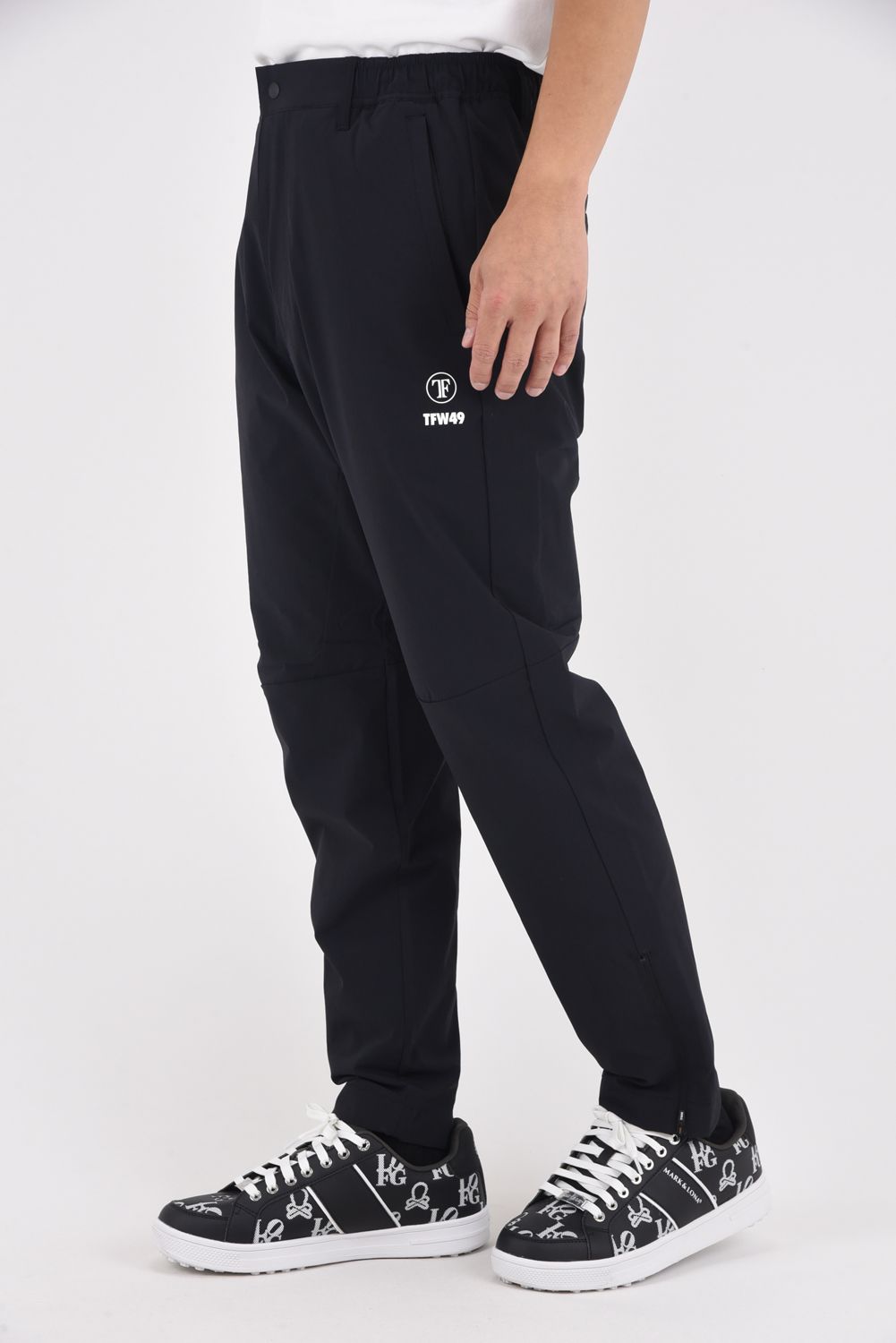 【25AW】 OCTA PANTS / 2WAYストレッチナイロン 裏起毛 ロングパンツ (ブラック)