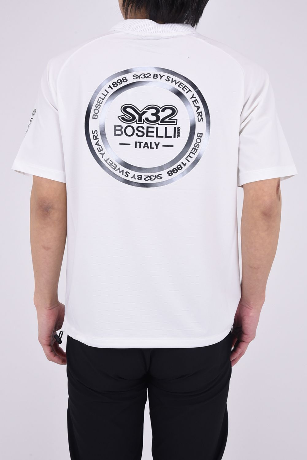 【26SS】 BOSELLI CREW SHIRTS / クルーネック Tシャツ (ホワイト)