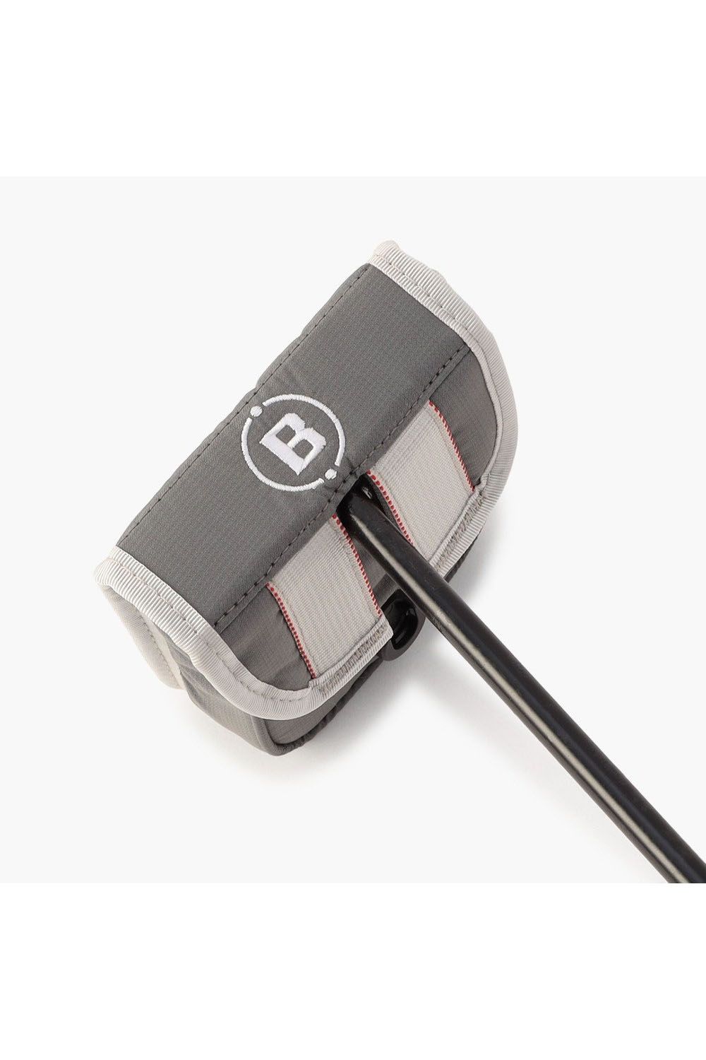 【CS SERIES】 MALLET CS PUTTER COVER CS / オリジナルファブリック センターシャフト用 マレットパター カバー (ライトグレー)