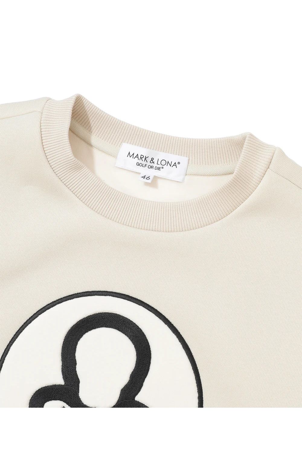 【2025AW】 PULLOVER / 裏フリース スウェット素材 ブランクスカル刺繍 プルオーバー (オフホワイト)