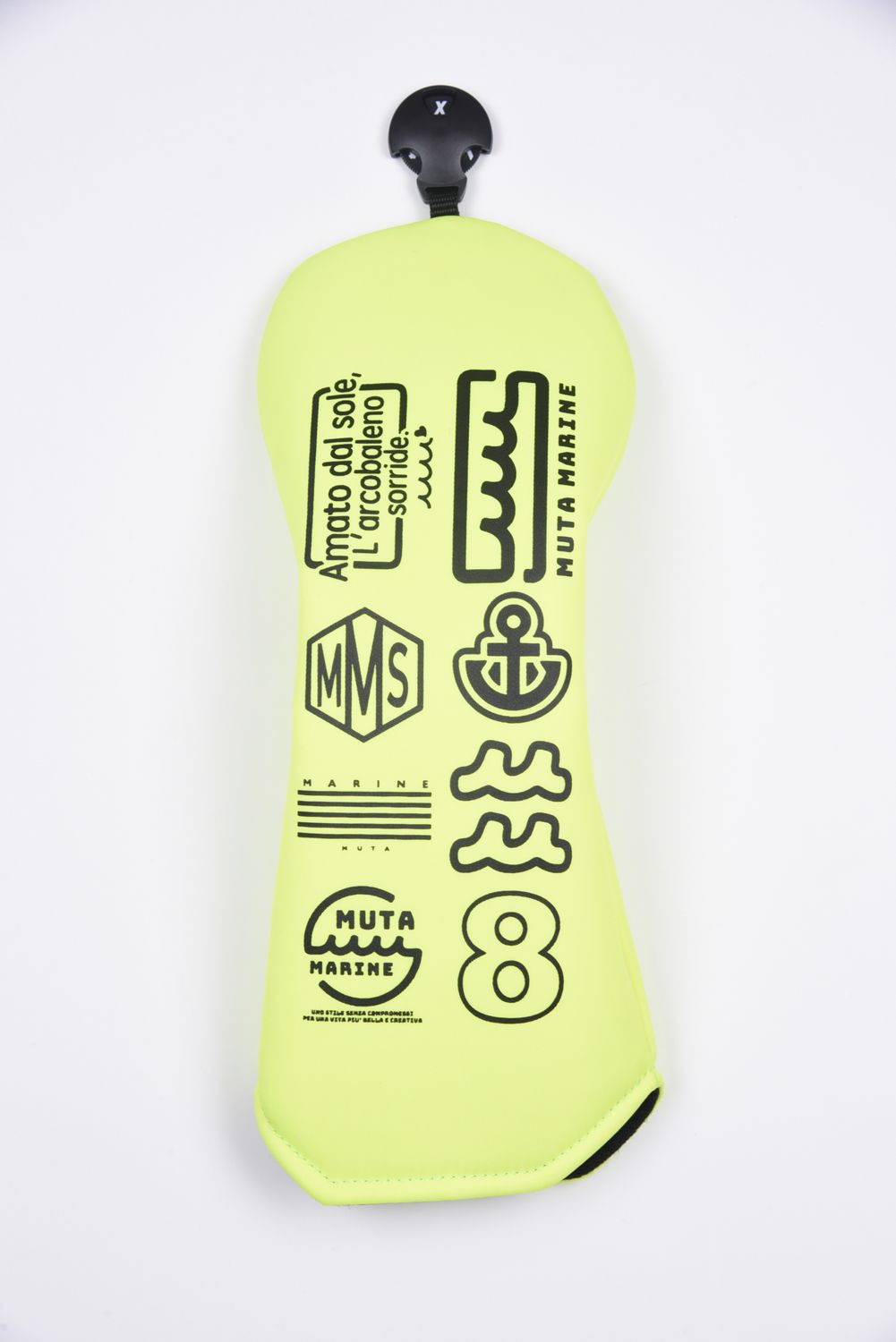 【銀行振込・代金引換不可】【返品・交換不可】 CADDY BAG & COVER / ナイロン×クリア キャディバッグ&ヘッドカバーセット (イエロー)