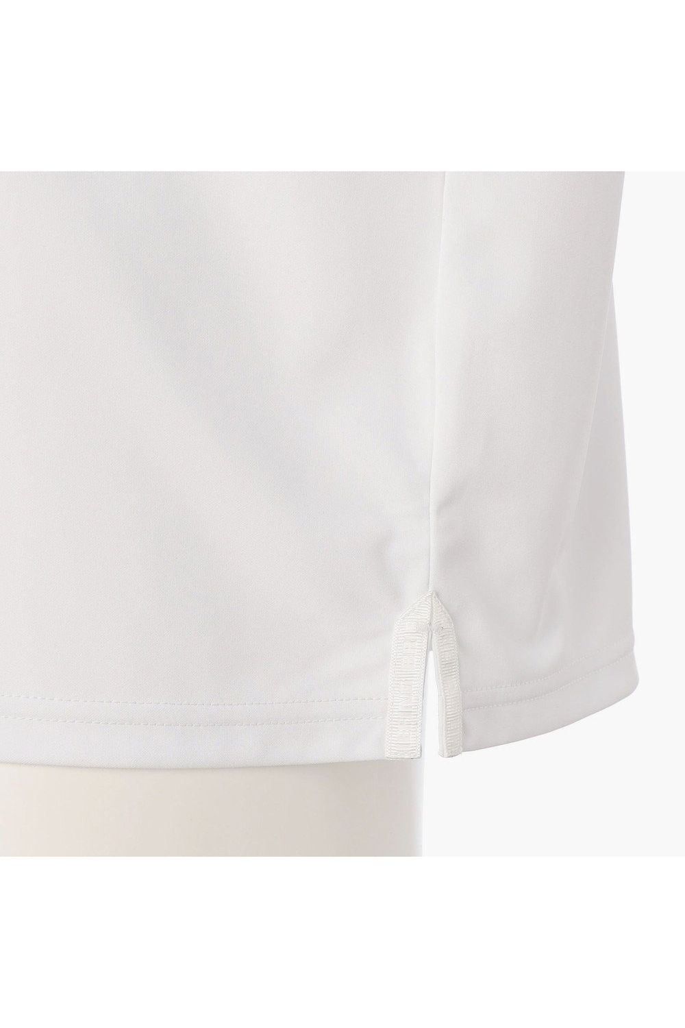 【26SS】 CE MEN’S BACK LOGO LINE HIGHNECK RF / ロゴテープ リラックスフィット モックネックTシャツ (ホワイト)