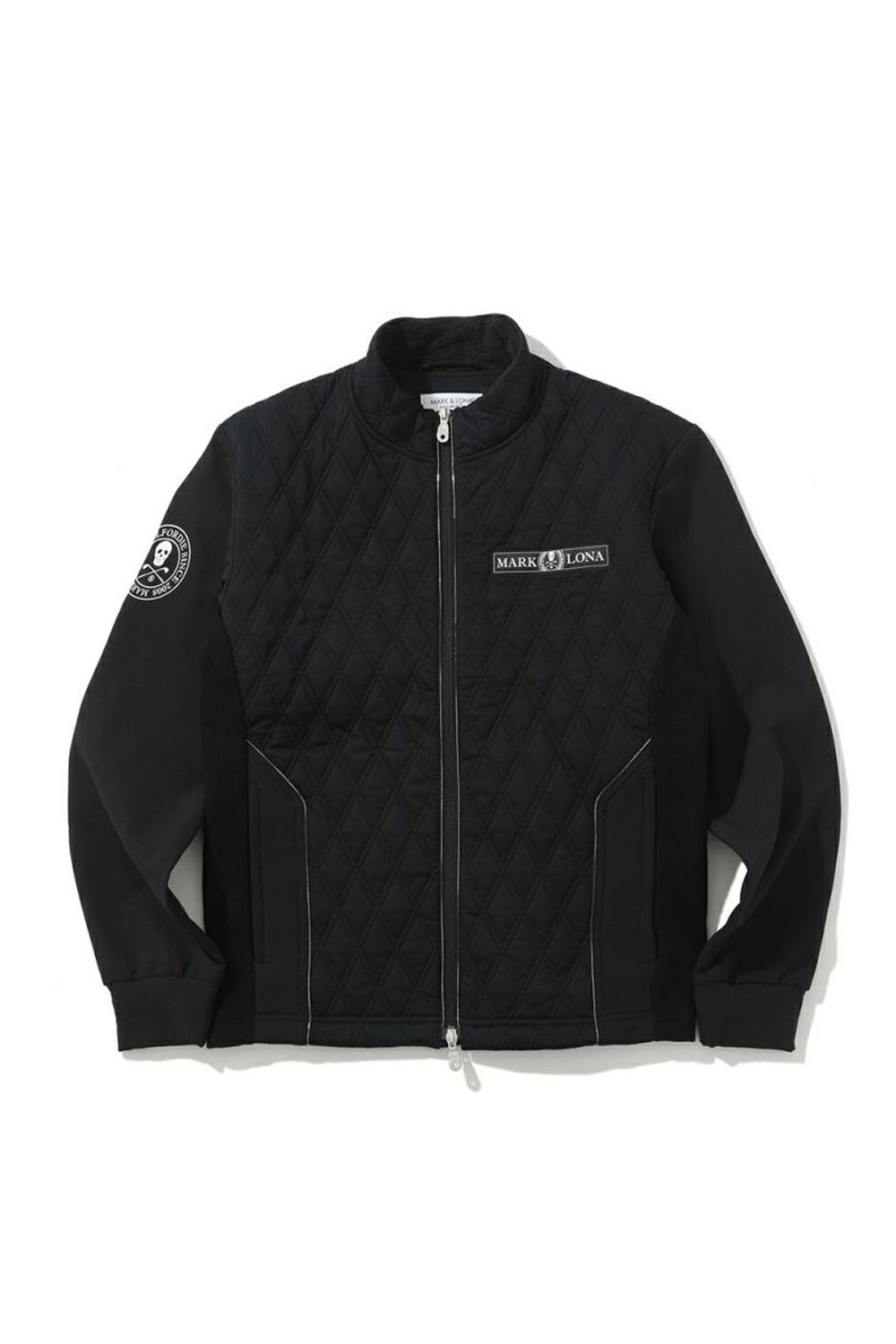 OLSON HYBRID JACKET / キルティング ハイブリッド ジャケット (ブラック)