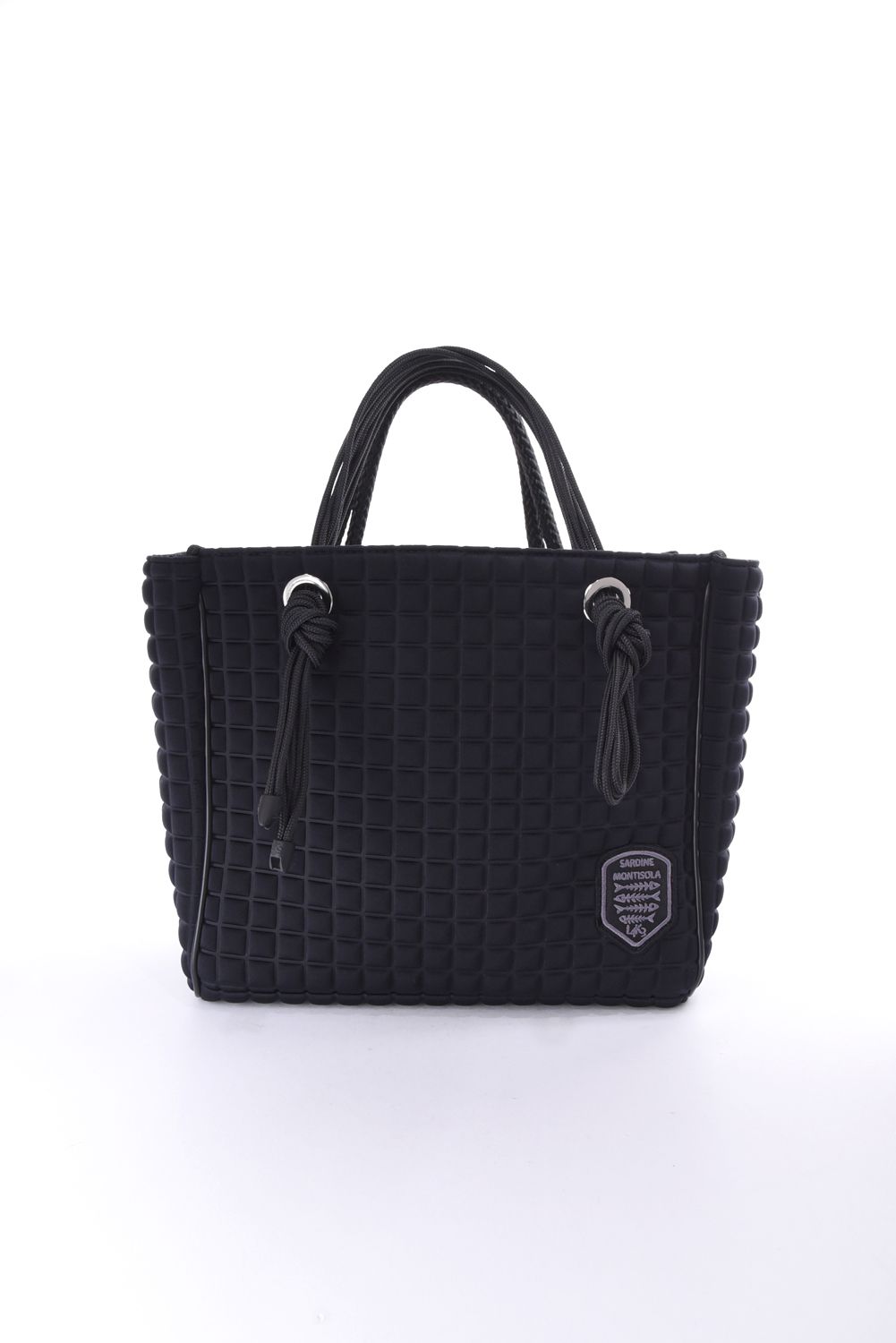 CLEAT TOTE mini TOM1002PA2 / クリート トート ミニバッグ スクエア （ブラック/パッチ）*