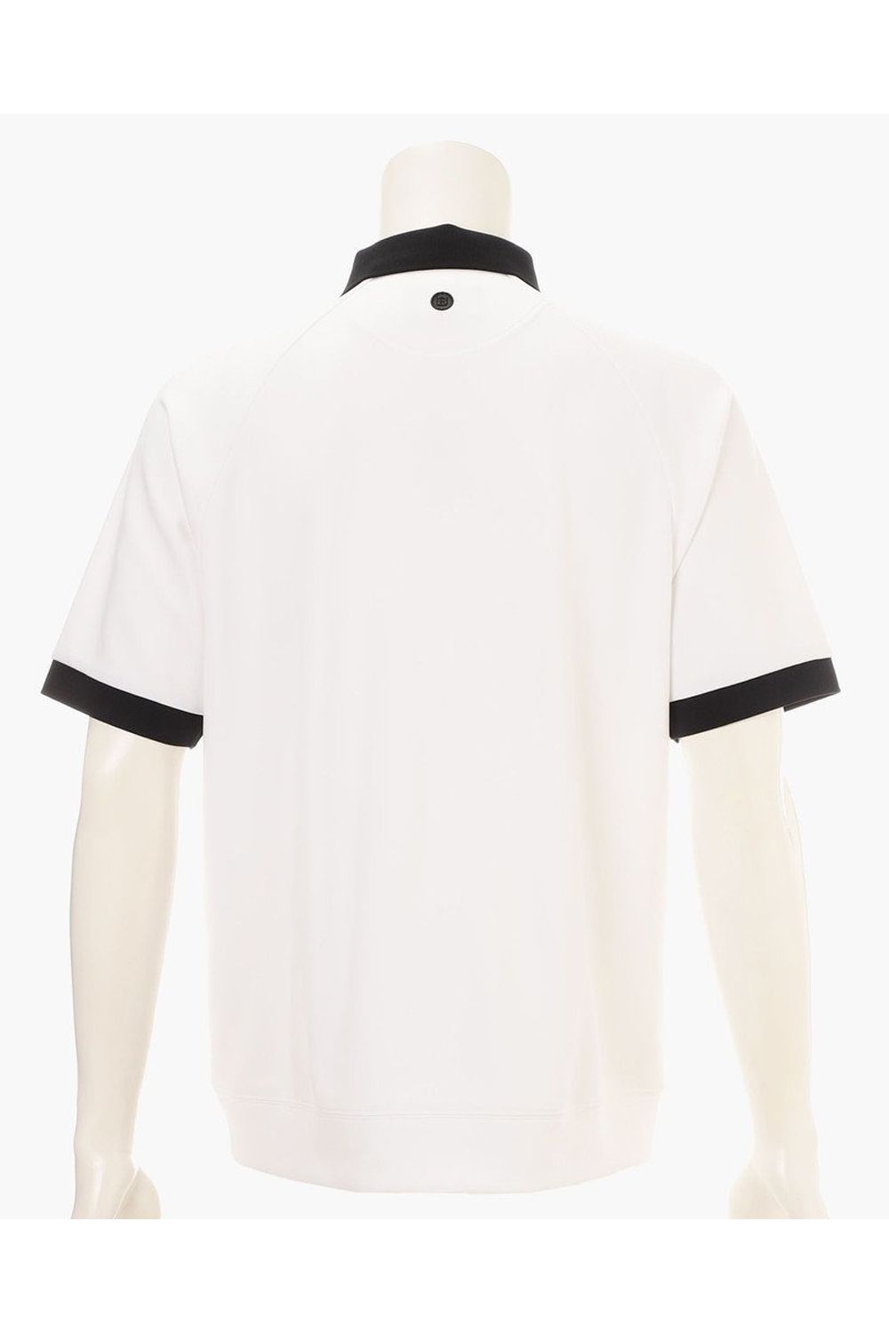 【26SS】 MEN’S COLLEGE LOGO POLO RF / カレッジロゴ リラックスフィット ポロシャツ (ホワイト)