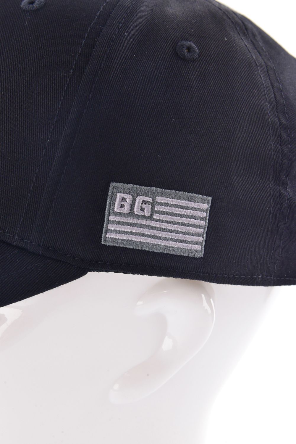 【GOSSIP GOLF別注】 B-MARK CIRCLE LOGO CAP / サークルロゴ シルバー刺繍 キャップ (ブラック)