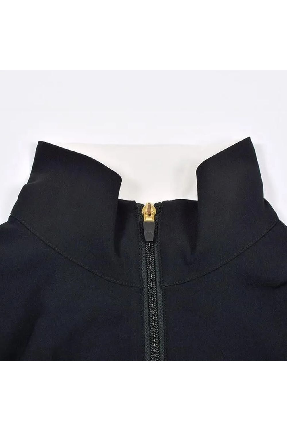 【26AW】【レディース】 DETACHABLE HALF ZIP SHIRT / スムースストレッチ生地 スリーブデタッチャブル 2WAYハーフジップシャツ (ブラック)*