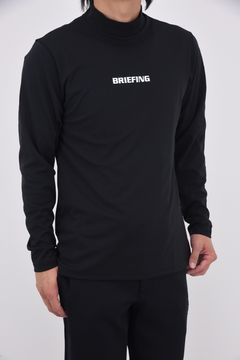 【25AW】MEN'S TOUR LS HIGHNECK / ロングスリーブ モックネック (ブラック)
