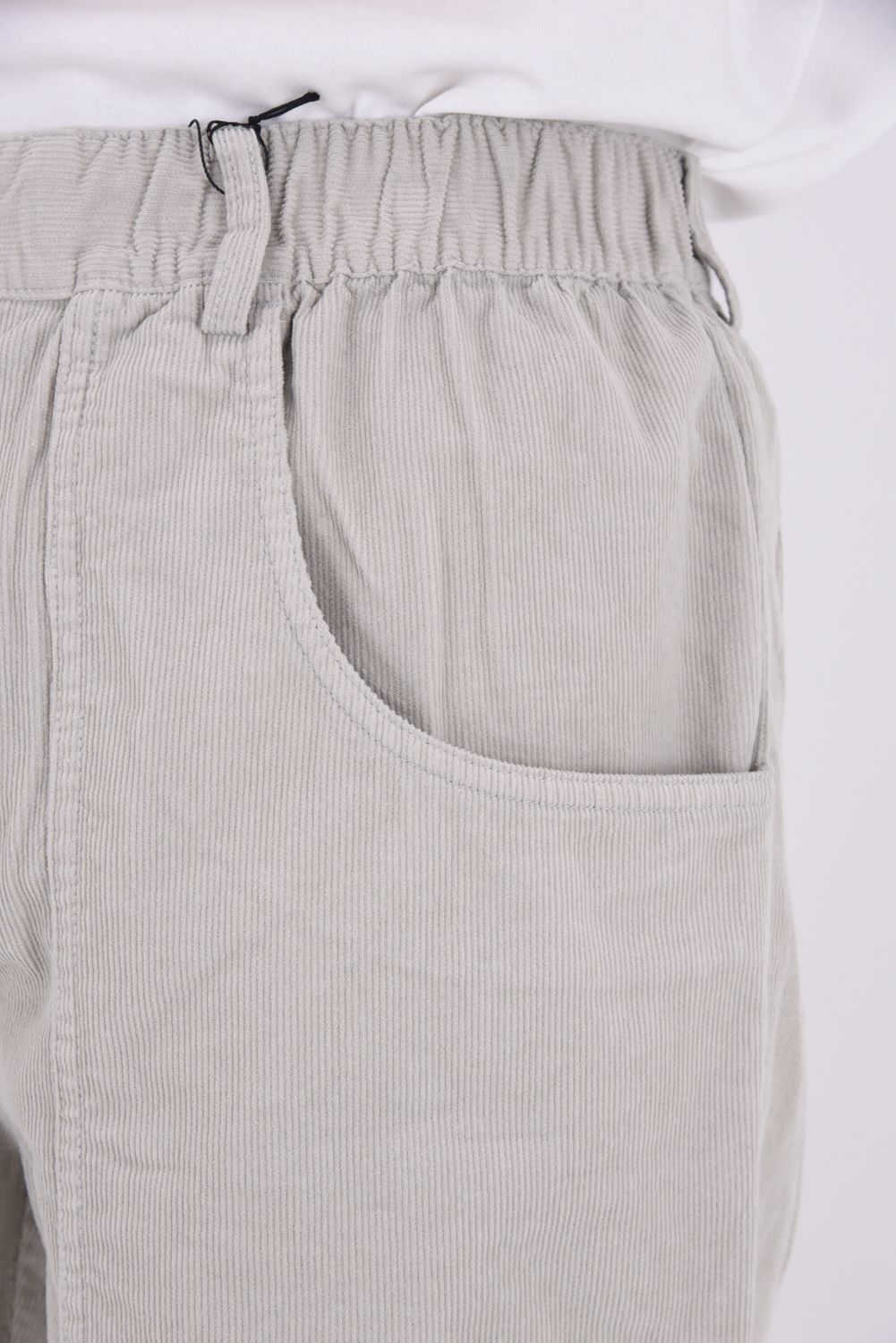 【26SS】 Uka Corduroy Shorts / 16ウェルコーデュロイ ショートパンツ (シルバーグレー)