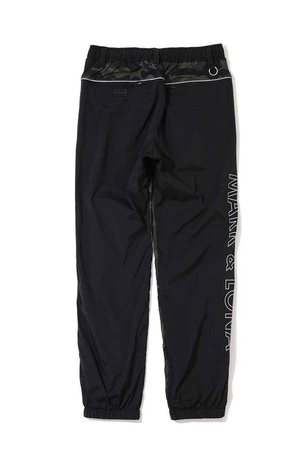 【26AW】 PLURI CAMO TECHNICAL PANTS / スカルカモフラージュ サイドファスナー ロングパンツ (ブラック)