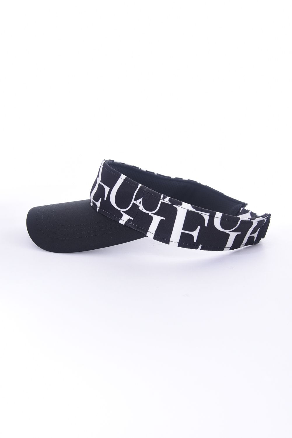 LOGO PATTERN SUN VISOR / オリジナルロゴ サンバイザー ブラック