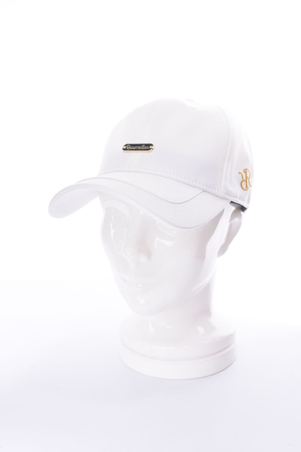 HYBRID 2TONE CAP / 異素材切り替え ツートーンキャップ (ホワイト)