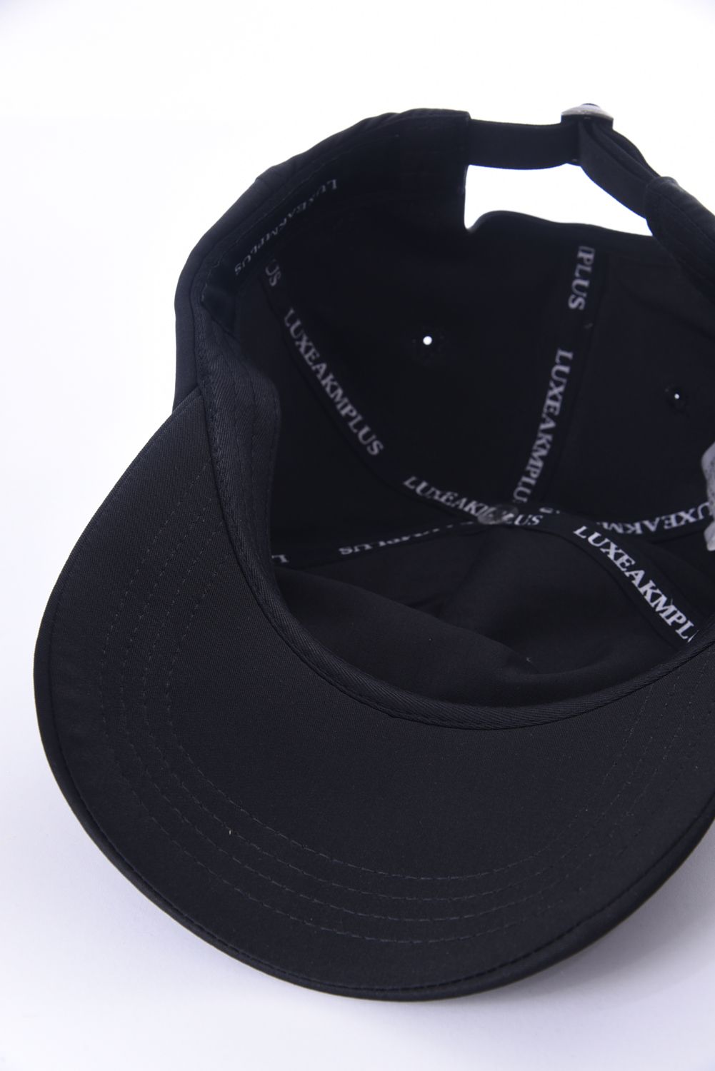 CONTINUOUS PATTERN CAP / コンティニュアス ロゴ ベースボールキャップ (ブラック)