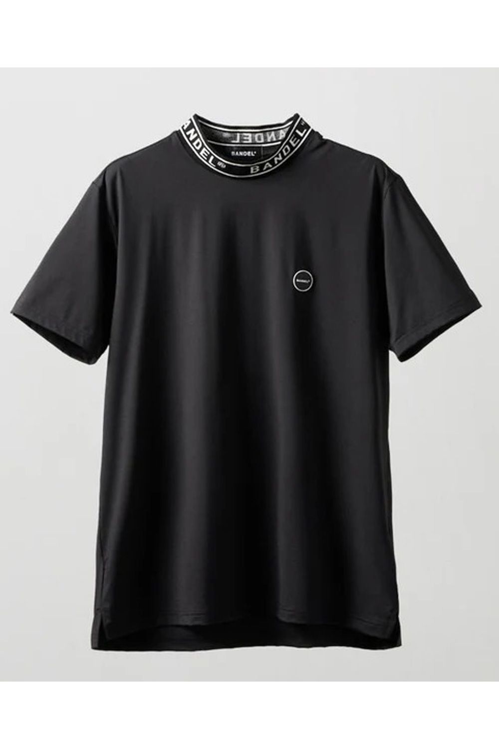 【26SS】 JACQUARD MOCK NECK / ジャガードモックネックシャツ (ブラック)