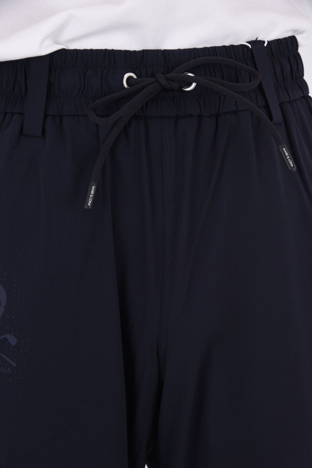 【26SS】 ROGUE AIRFLOW TECH PANTS / 高機能ナイロン パンチングスカルロゴ テクニカルロングパンツ (ネイビー)