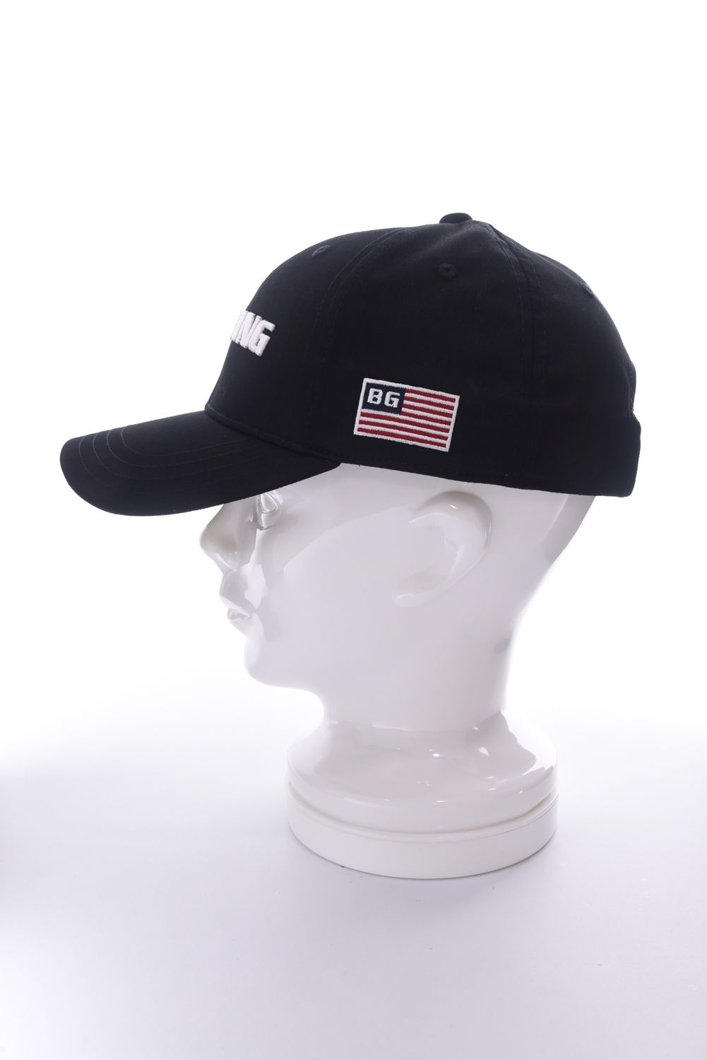 【26SS】 MEN’S BASIC CAP / ベーシック ブランドロゴ キャップ (ブラック)