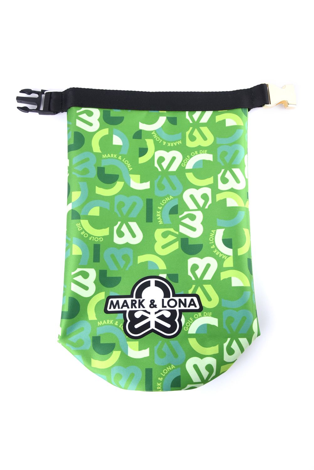 【26SS】 QUADRA ROUND COOLING BAG / エレメントスカルプリント ハンドル仕様 アイスバッグ (グリーン)