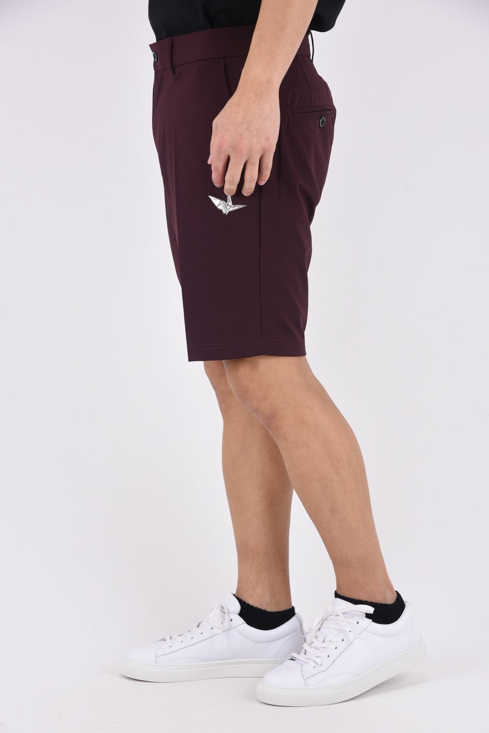 【26SS】 SHORT PANTS / ショートパンツ (バーガンディ)