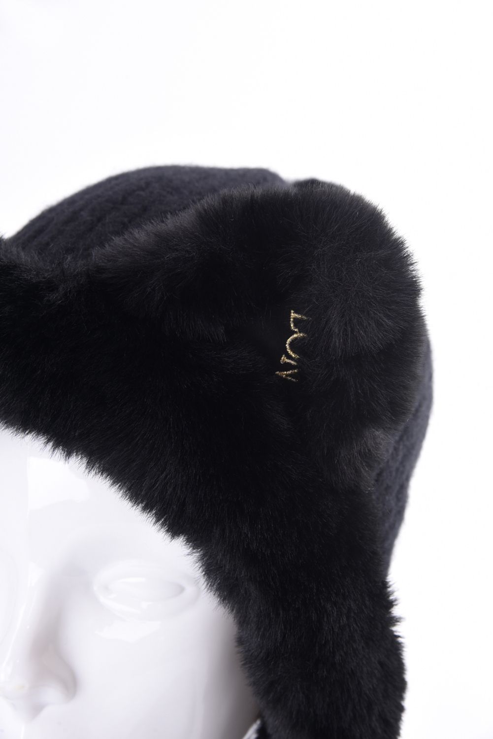 【定価28,600円】MARK&LONA Jennie Fur Knit Cap MARK&LONA - JENNIE FUR KNIT CAP / エコファー梵天 ニット